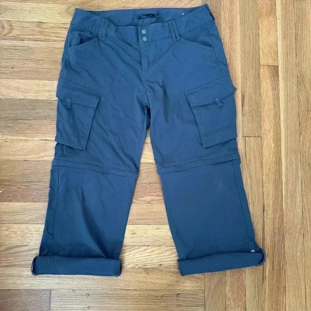 Prana convertible outdoor pants size 8 - Picture 5 of 7